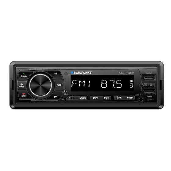 Radio Som Automotivo Blaupunkt Colombo 4x 45W c/ USB e Bluetooth Menor preço em Radio Som Automotivo Blaupunkt Colombo 4x 45W c/ USB e Bluetooth