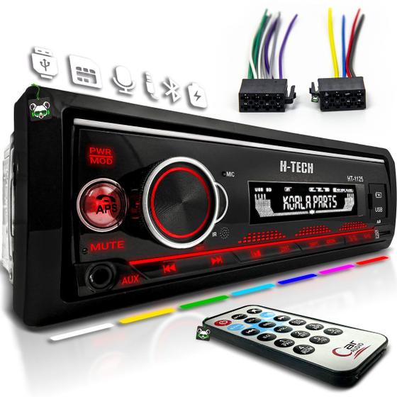 Imagem de Rádio Som Automotivo Mp3 C/ App SmartBt 2 Usb's Sd Bluetooth