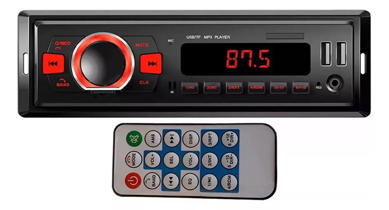 Imagem de Rádio Som Automotivo Taurus Ultron 8120 Bluetooth USB Controle