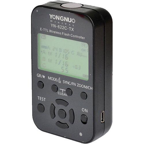 Imagem de Rádio yongnuo yn-622c-tx e-ttl controlador para canon