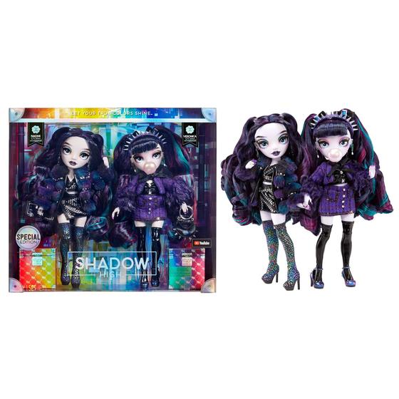 Imagem de Rainbow High Shadow High Special Edition Twins - 2 Bonecas com Acessórios - 6 a 12 anos