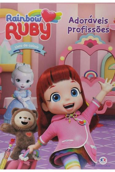 Imagem de Rainbow Ruby - Livro de colorir