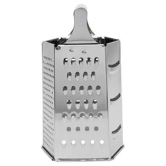 Imagem de Ralador 6 Faces com Cortes Diferentes Inox - Mimo Style