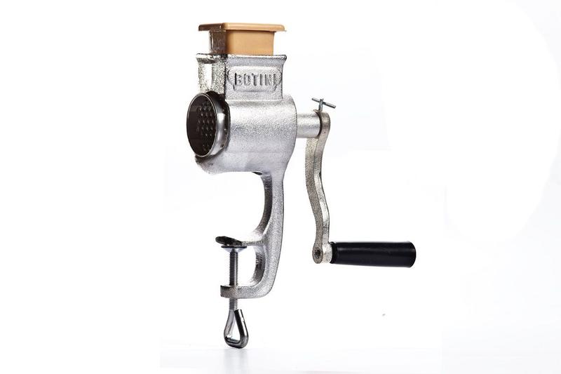 Imagem de Ralador De Queijo Giratório Manual Com Lâminas Aço Inox