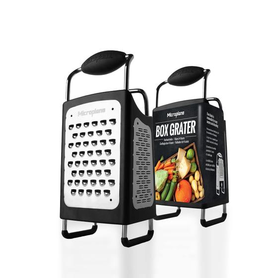 Imagem de Ralador de Queijo Microplane de Aço Inoxidável - 4 Lados Ultra Afiação