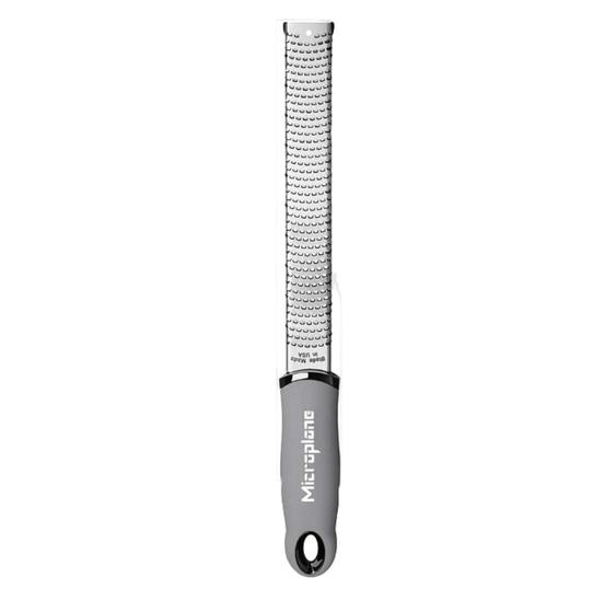 Imagem de Ralador em Aço Inox Classic Zester Microplane Cinza