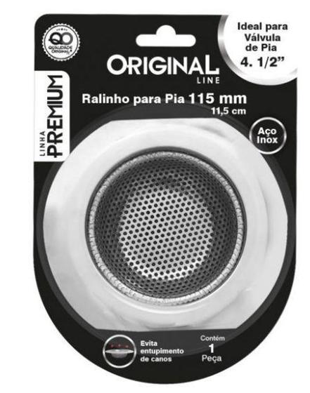 Imagem de Ralinho p/ pia 4.1/2" premium (115mm) - ORIGINAL LINE