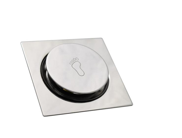 Imagem de Ralo Inteligente Click Cromado 10X 10 Cm Inox