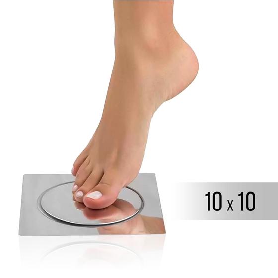 Ralo Inteligente Click Para Banheiro Corredor Inox Veda Cheiro Quadrado é boa?