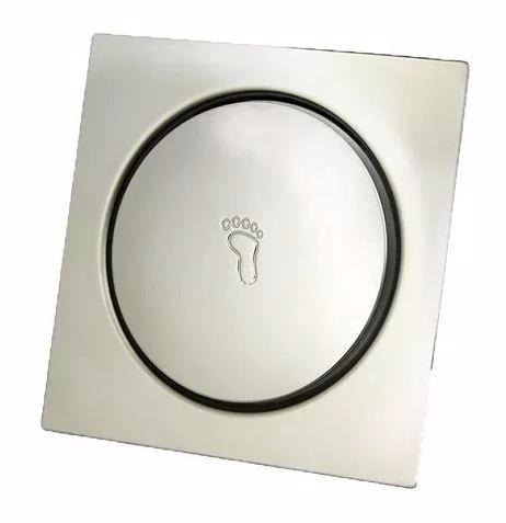Imagem de Ralo Inteligente P/ Piso Em Inox Modelo Click 10x10cm