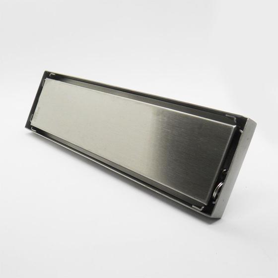 Ralo Invisivel Linear 30cm Inox Anti Odor Anti Insetos Tampa Aço Escovado Banheiro Menor preço em Ralo Invisivel Linear 30cm Inox Anti Odor Anti Insetos Tampa Aço Escovado Banheiro
