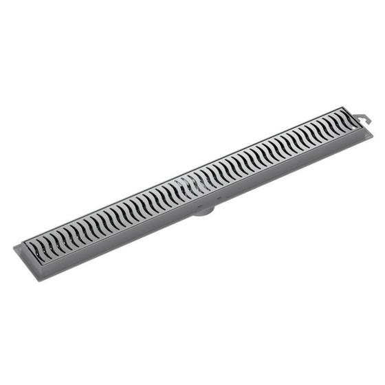 Imagem de Ralo Linear 50cm com grelha cromada Tigre