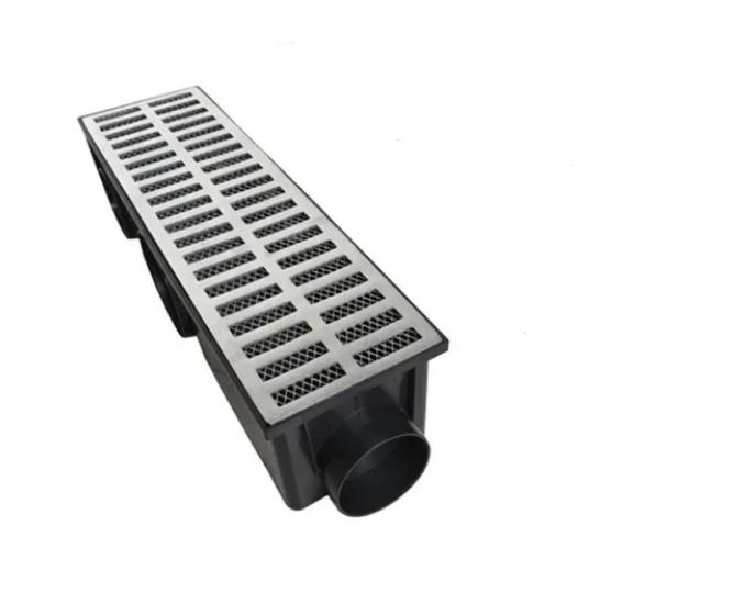 Ralo Linear com Grelha 15x50 em Alumínio + Tela Proteção Anti Inseto para Área externa Menor preço em Ralo Linear com Grelha 15x50 em Alumínio + Tela Proteção Anti Inseto para Área externa