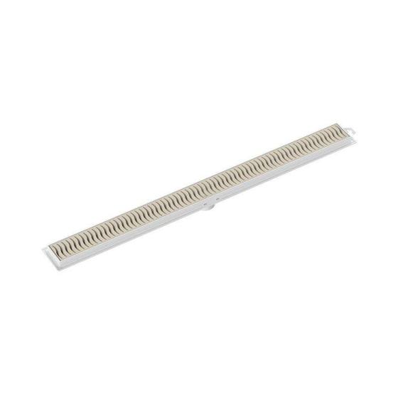 Imagem de Ralo Linear com Grelha Flat Areia 90 cm Tigre