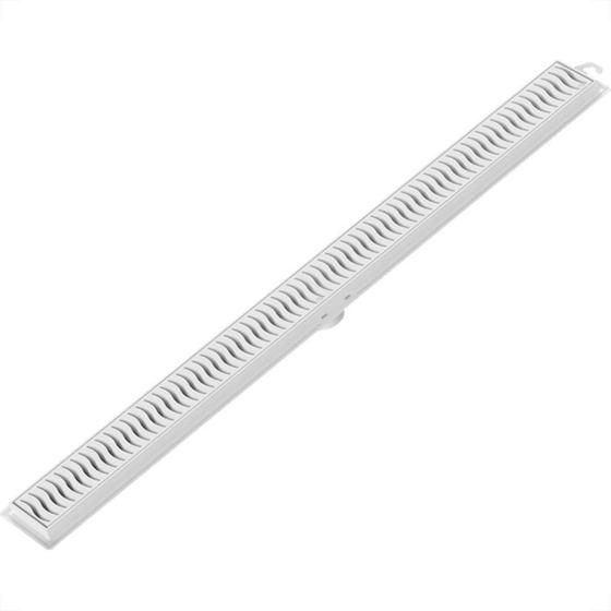 Imagem de Ralo Linear Com Grelha Flat Tigre 70Cm Branco