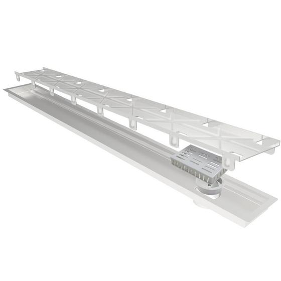 Imagem de Ralo Linear Elleve Multimaster Tampa Oculta 120cm Linear