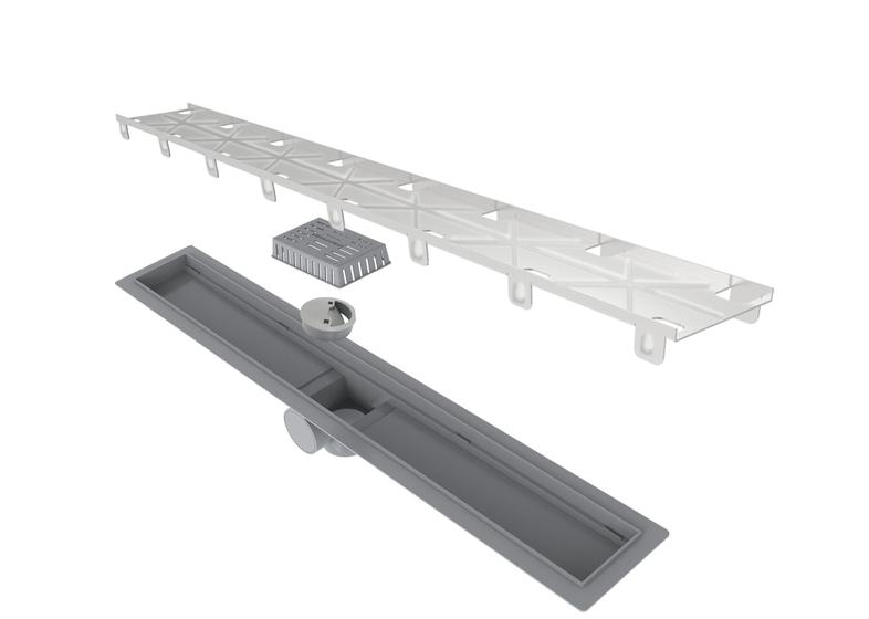 Ralo linear embutido oculto invisivel smart 70m elleve Menor preço em Ralo linear embutido oculto invisivel smart 70m elleve