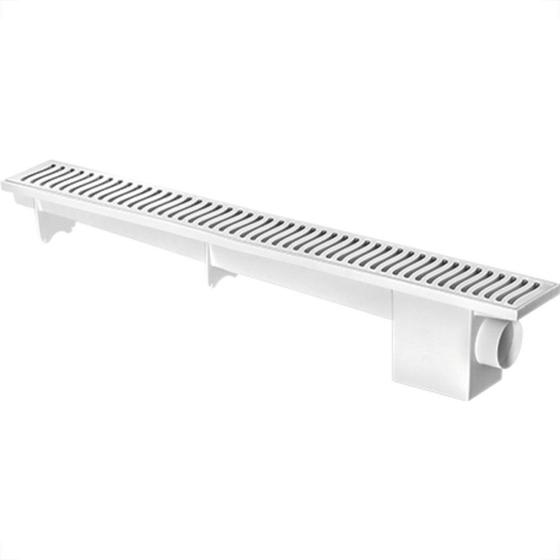 Imagem de Ralo Linear Modulavel Herc 50Cm Branco C/Sif