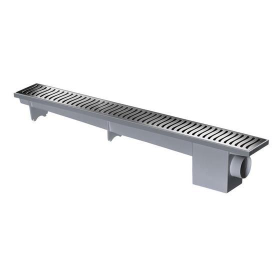 Ralo Linear Modulável Sifonado Cromado 500mm Menor preço em Ralo Linear Modulável Sifonado Cromado 500mm