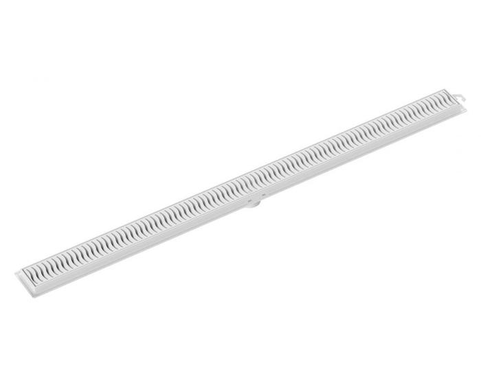Imagem de Ralo Linear Tigre 90Cm Grelha Branca