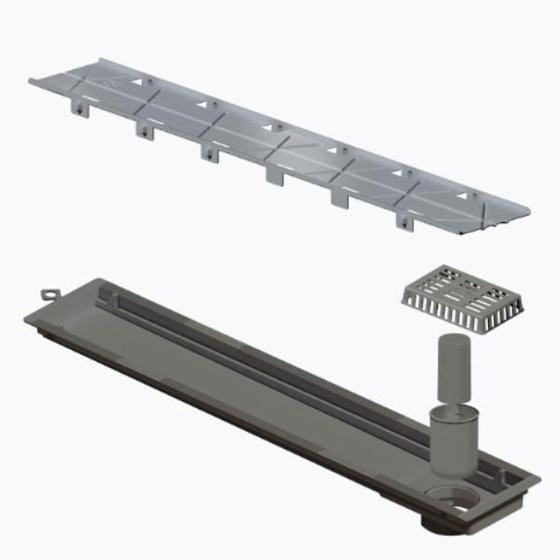 Imagem de Ralo Linear Versatile Tampa Oculta 50 Cm