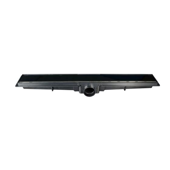 Imagem de RALO PREMIUM LINEAR 5X50CM INOX BLACK Estrela