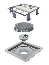 Imagem de Ralo Square Line 10x10 Oculto Linear 7343