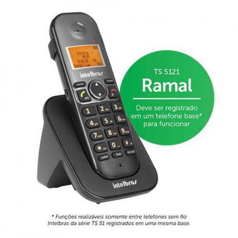 Imagem de Ramal Telefone sem fio INTELBRAS TS 3111