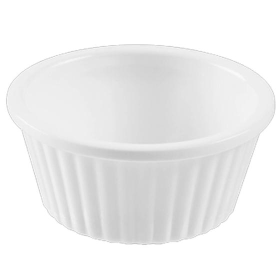 Imagem de Ramekin 30ml Mini Recipiente Pote Servir Molhos Shoyu Branco Uno Coza Restaurante