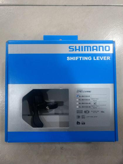 Rapidfire Plus Shimano DEORE SL-M4100-R 10s - Cassete de Bicicleta ...