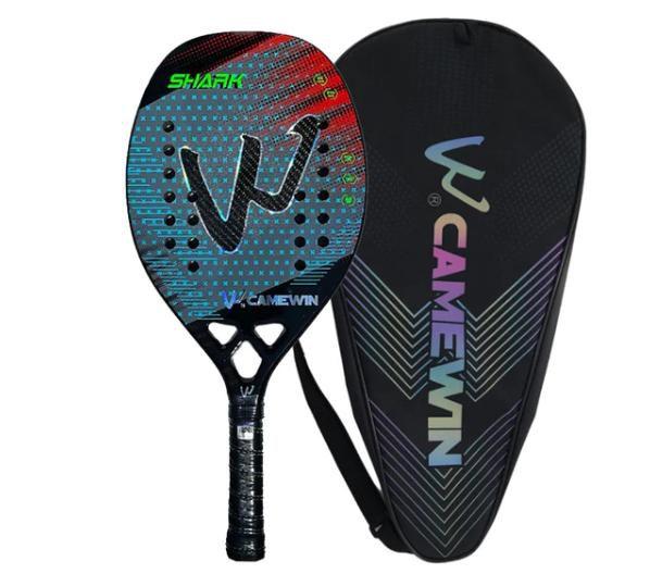 Raquete Beach Tennis Camewin SunWave 3K Rosa - Esportes de Quadra e Ao