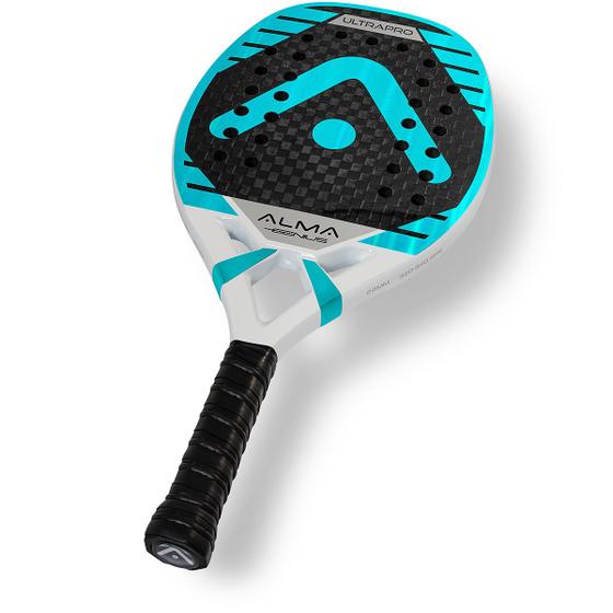 Imagem de Raquete Beach Tennis Carbono 12K Ultrapro Azul Alma Genius