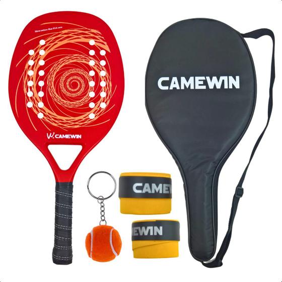 Imagem de Raquete Beach Tennis Para Iniciantes Camewin