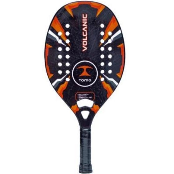 Imagem de Raquete Beach Tennis Tomo Estilo Volcanic Carbono 12K + Capa