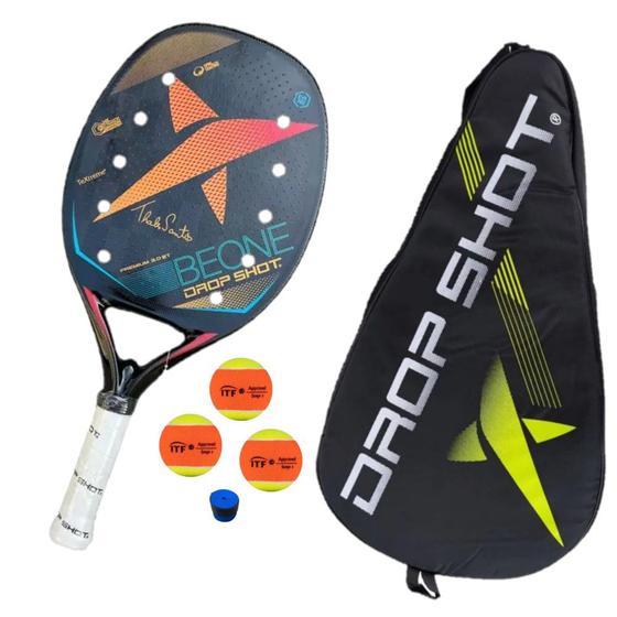 Imagem de Raquete de Beach Tennis Drop Shot Premium 3.0