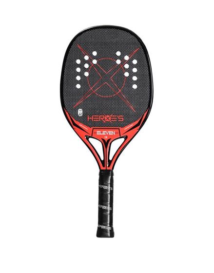 Imagem de Raquete de Beach Tennis Heroes Eleven Black 2.0 Carbono 3 k