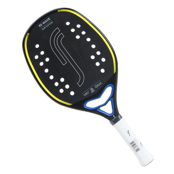 Imagem de Raquete de Beach Tennis Robin Soderling Wave Surf Edition Preta