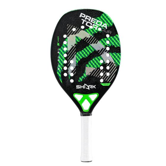 Imagem de Raquete de Beach Tennis Shark Predator Tour 20mm - Ed. Limitada