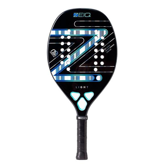 Imagem de Raquete de Beach Tennis Zeiq Light Leo Branco 3k