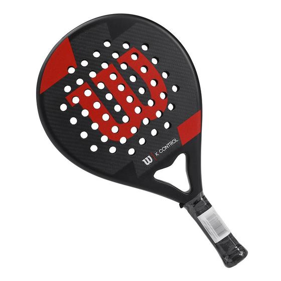 Raquete de Padel Wilson K Control Preta e Vermelha Menor preço em Raquete de Padel Wilson K Control Preta e Vermelha
