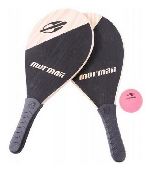 Raquete de praia frescobol mormaii - (2 raquetes e 1 bola) belfix 481800 Menor preço em Raquete de praia frescobol mormaii - (2 raquetes e 1 bola) belfix 481800