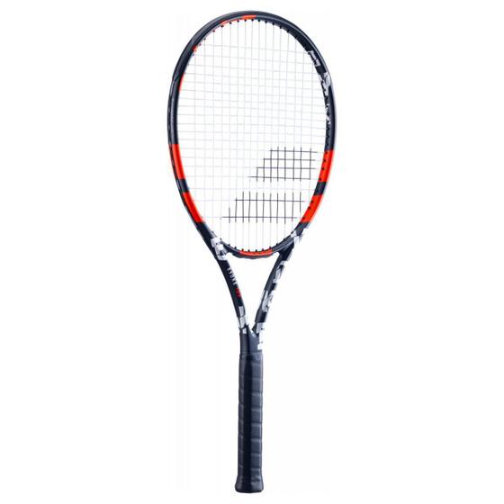 Raquete de Tênis Babolat Evoke 105 - Preto e Laranja Menor preço em Raquete de Tênis Babolat Evoke 105 - Preto e Laranja