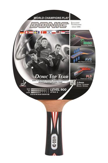 Imagem de Raquete de Tênis de Mesa Ping Pong Donic Top Teams 900