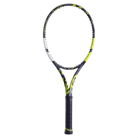 Imagem de Raquete De Tênis Pure Aero 98 Sem Cordões Preto E Amarelo L2 Babolat