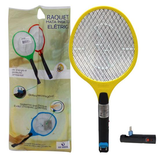 Raquete Elétrica Mata Mosquito Insetos Bi volt Recarregável Menor preço em Raquete Elétrica Mata Mosquito Insetos Bi volt Recarregável