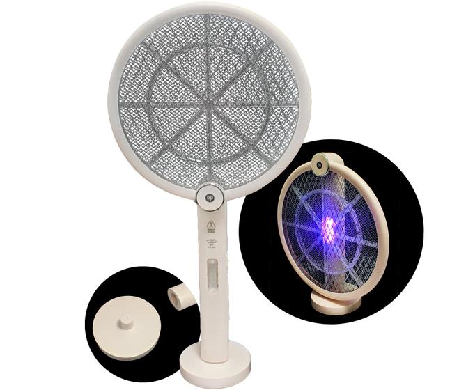 Raquete Elétrica Mata Pernilongos Recarregável Usb Luz Uv Menor preço em Raquete Elétrica Mata Pernilongos Recarregável Usb Luz Uv
