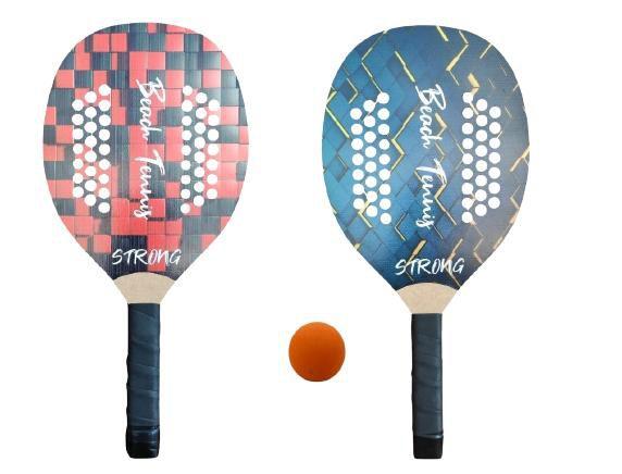 Raquete Frescobol Ou Beach Tennis Com Bolinha De é boa?