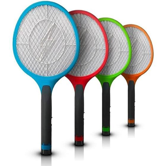 Raquete Mata Mosquito Recarregável MX Menor preço em Raquete Mata Mosquito Recarregável MX