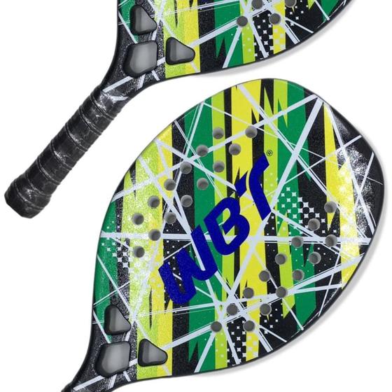 Raquete profissional beach tennis wbt carbono ultra cushion brazilian tenis de praia areia Menor preço em Raquete profissional beach tennis wbt carbono ultra cushion brazilian tenis de praia areia