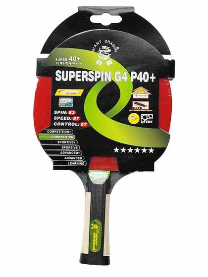 Raquete Tênis Mesa 6 estrelas Superspin Giant Dragon ITTF Menor preço em Raquete Tênis Mesa 6 estrelas Superspin Giant Dragon ITTF